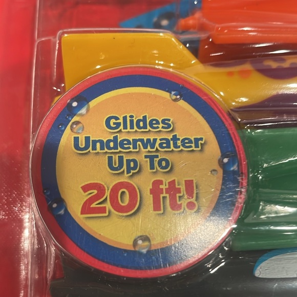 Swimways Toypedo bandits dive sticks hydrodynamic design glides 20 ft underwater - Picture 3 of 15